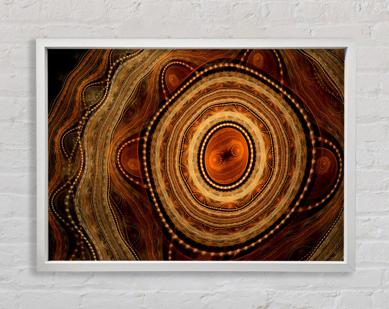 Aboriginal Mirage Framed Print