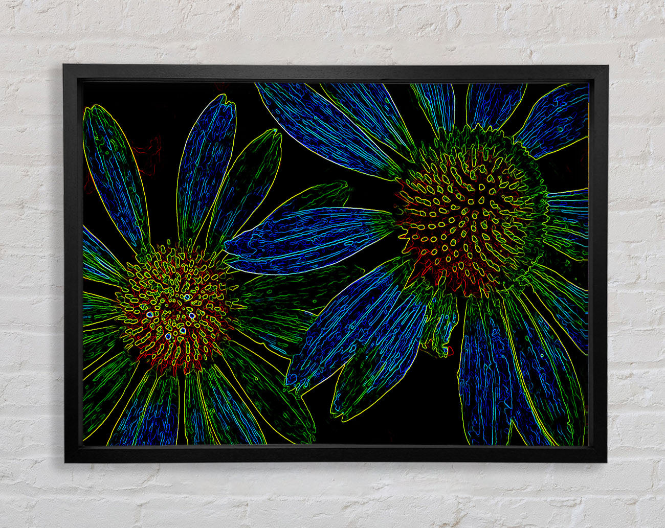 Aboriginal Pattern 11 Framed Print