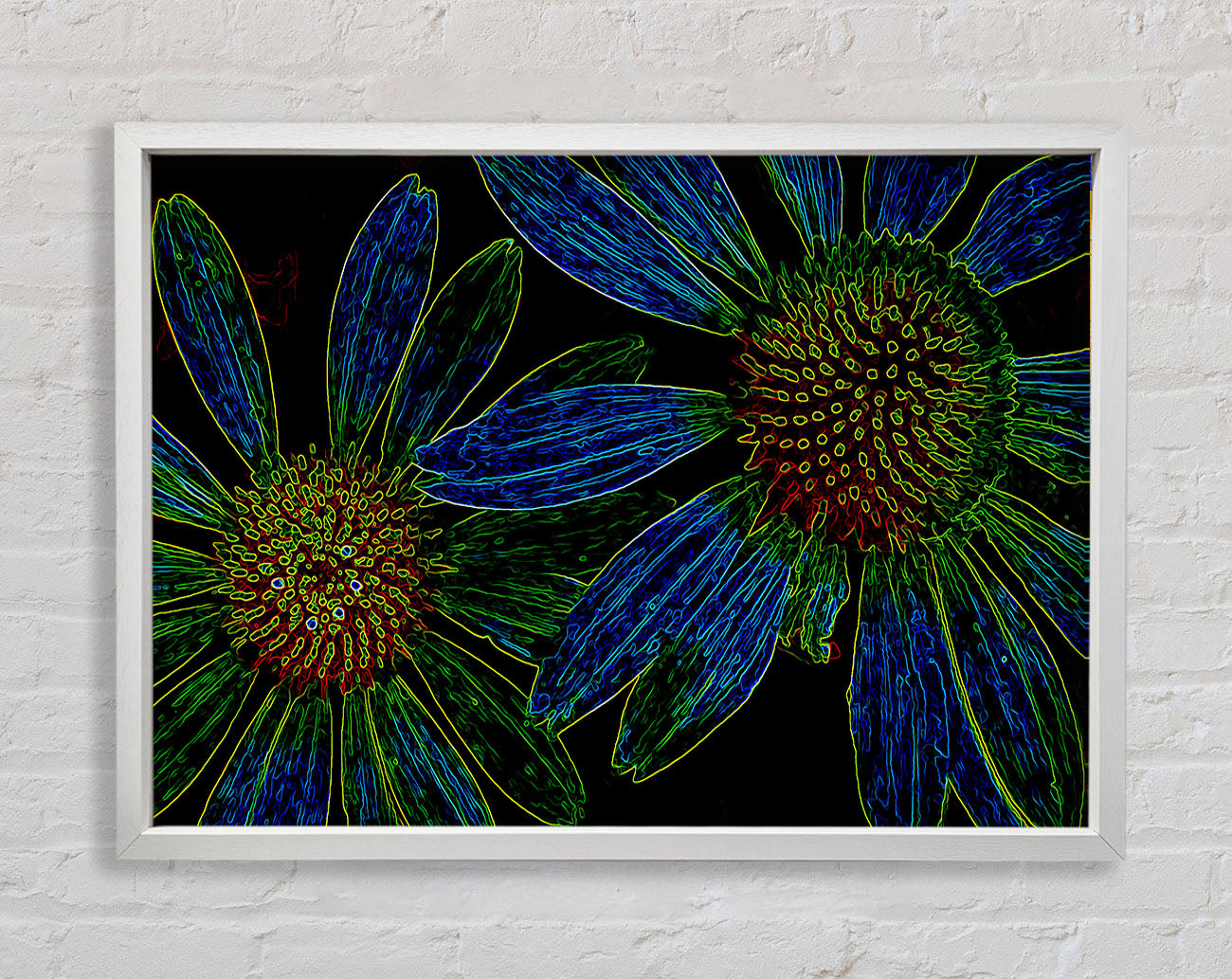 Aboriginal Pattern 11 Framed Print