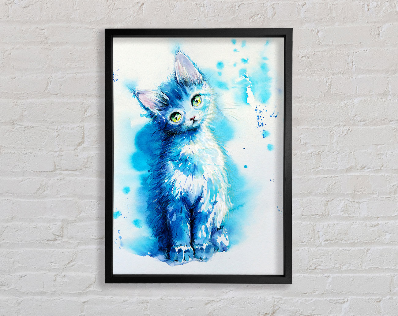 Bathroom Quote Splish Splash Bathroom Chocolate Framed Print
