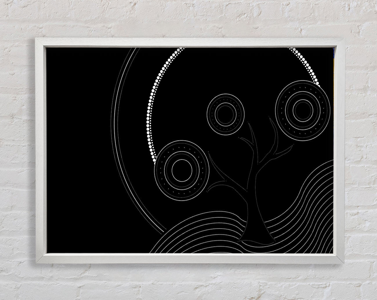 Aboriginal Pattern 2 Framed Print