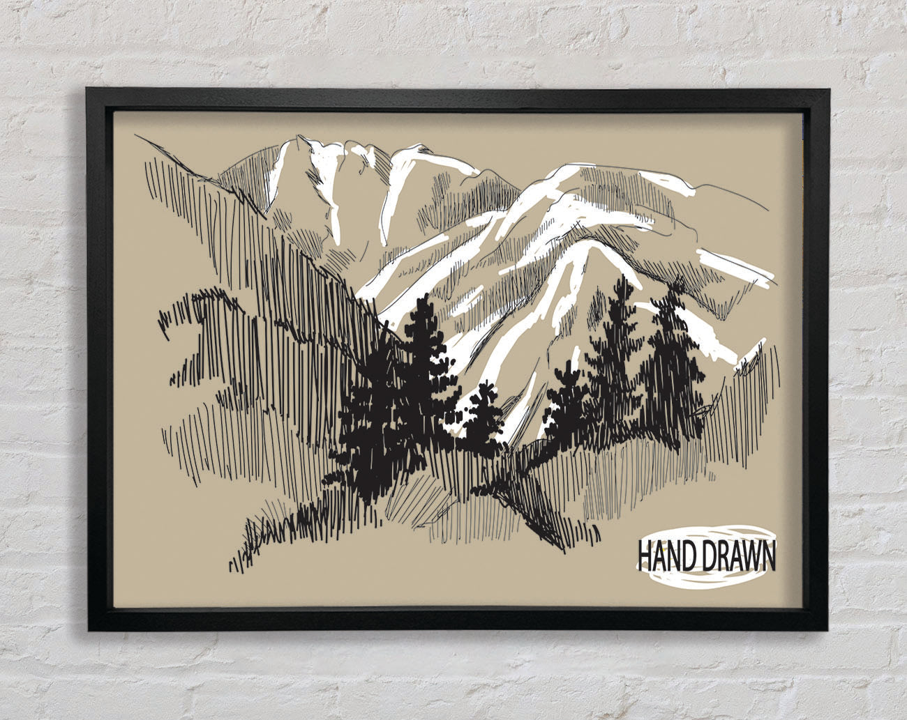 Aboriginal Lizard 3 Framed Print