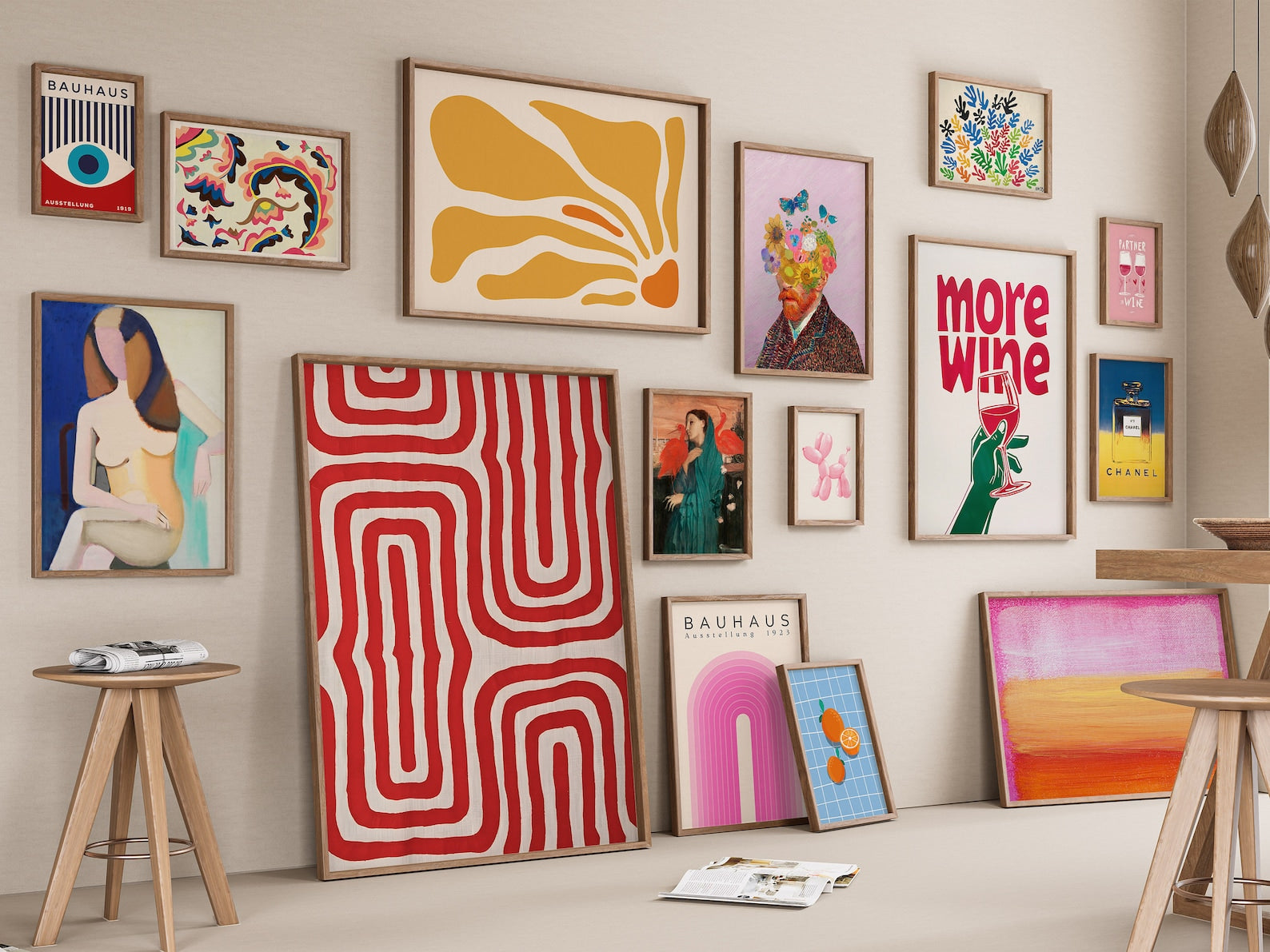 Framed Prints Gallery Wall